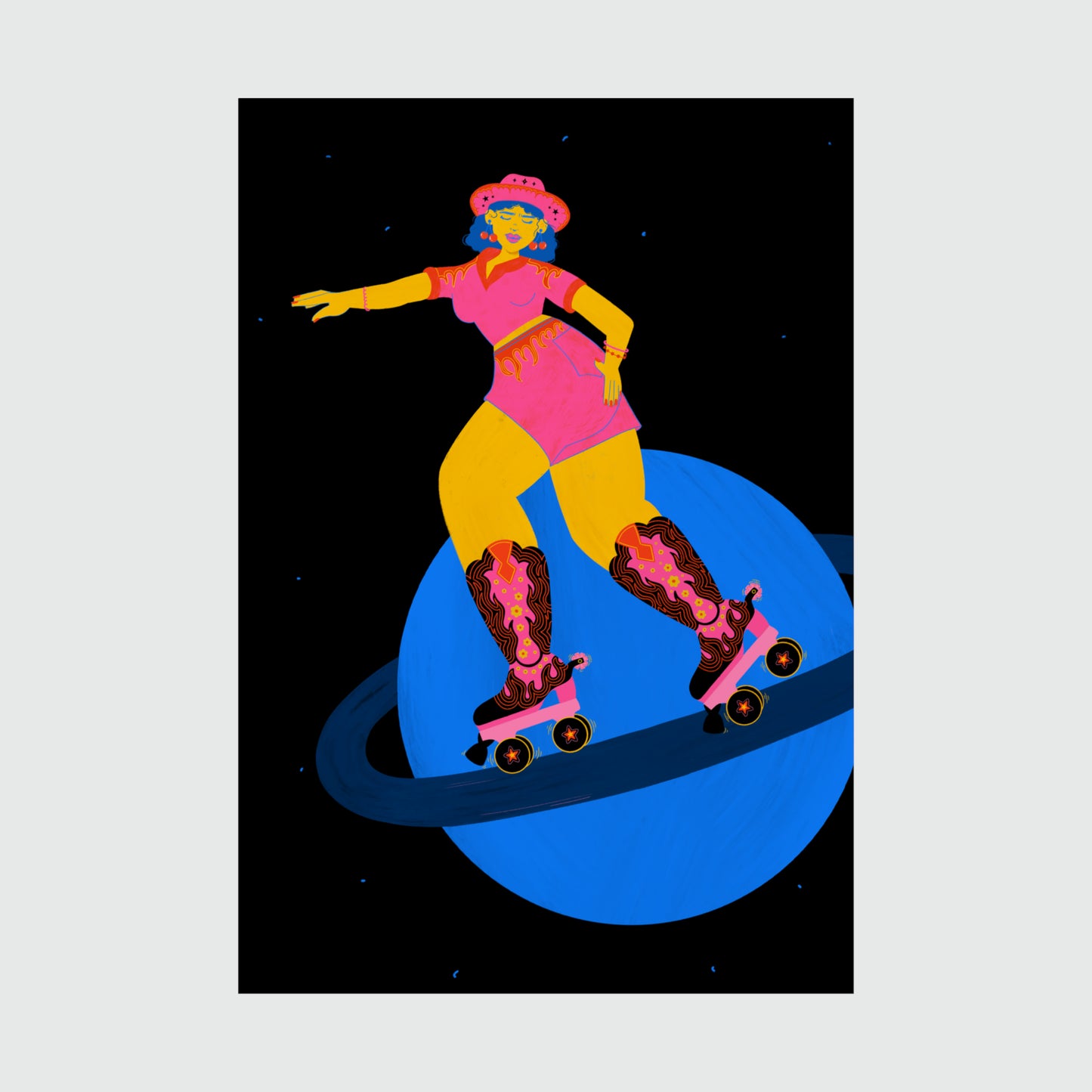 Cosmic Rodeo Print